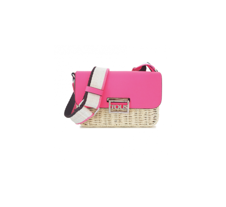 BANDOLERA TOUS LEGACY SUMMER NATURAL-ROSA F 295901213