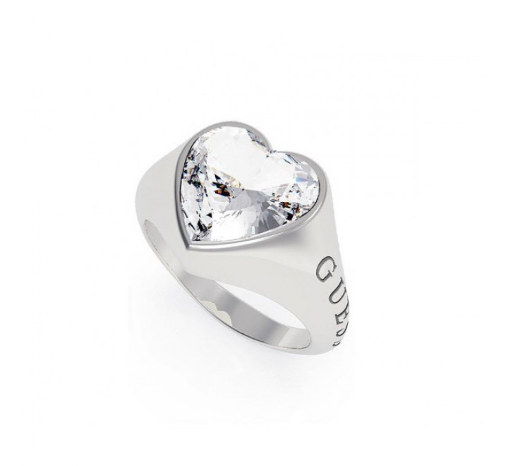 ANILLO GUESS UBR70003-56 N?16 ACERO CIRCONITA DE CORAZON