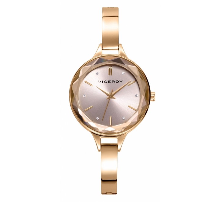 RELOJ VICEROY ACERO DORADO ESFERA DORADA 471314-27