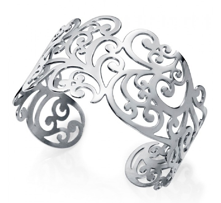 PULSERA VICEROY 75257P01000 ABIERTA ACERO CALADO