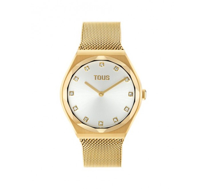 RELOJ TOUS 3000139800 KARAT ROUND MESH IPG ESTERILLA