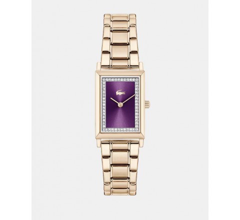 RELOJ LACOSTE ACERO ROSADO ESF MALVA SRA 2001405