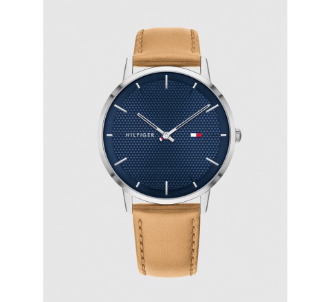 RELOJ CABALLERO 1791652.TOMMY.HILFIGER.40MM. PIEL MARRON