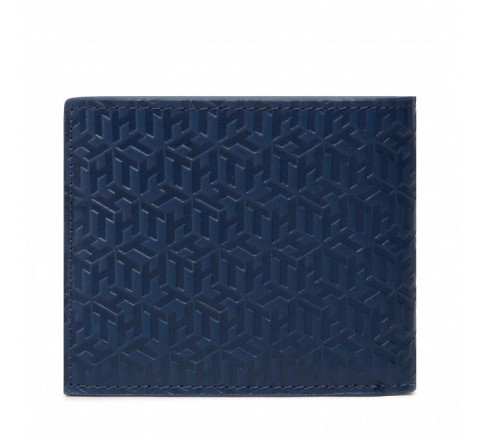 CARTERA TOMMY HILFIGUER CABALLERO PIEL AZUL AM0AM08733OGY