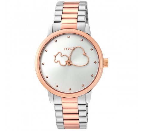 RELOJ TOUS MUJER 900350315 ACERO BICOLOR