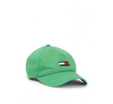 GORRA TOMMY HILFIGUER VERDE Y LOGO AW0AW14594 LY3