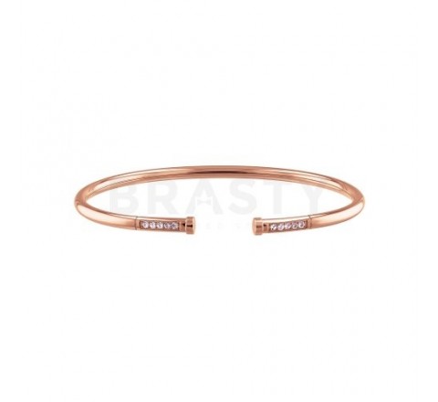 PULSERA TOMMY 2780252 ACERO CHAPADO ROSA