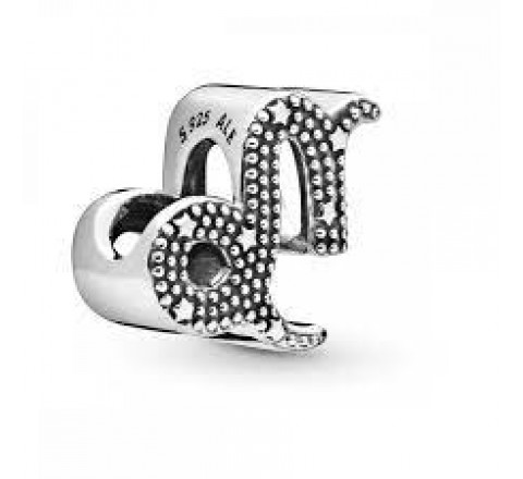 CHARM PANDORA PLATA ZODIACO CAPRICORNIO CIRCONITAS 798423C01