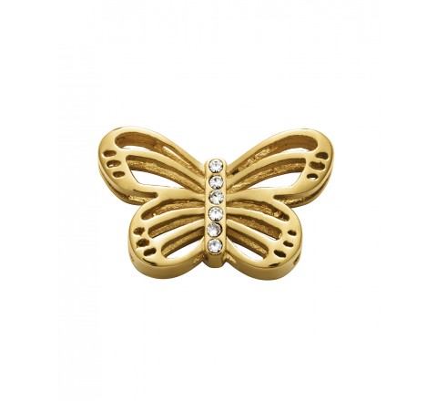 CHARMS VICEROY ACERO DORADO MARIPOSA CIRCONITAS 1358M01012MR