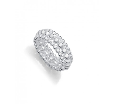 ANILLO VICEROY ACERO BAÑO PLATA 14318A01600