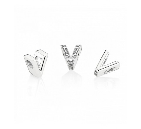 CHARMS PANDORA LETRA V 797476 V