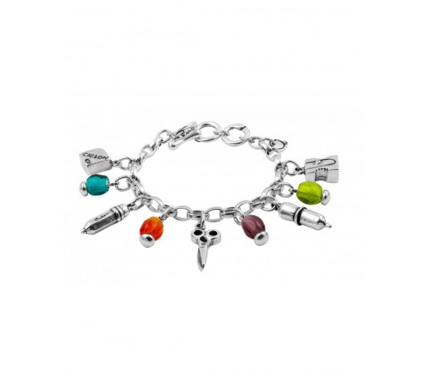 PULSERA CICLON MAESTRA CON CRISTAL MURANO COLORES 162176-99-0