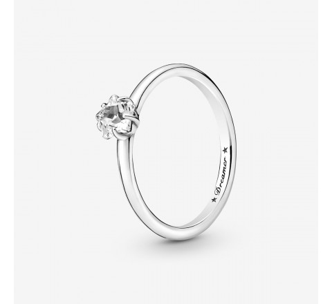 ANILLO PANDORA PLATA CIRCONITA ESTRELLA Nº12 190026C01-52