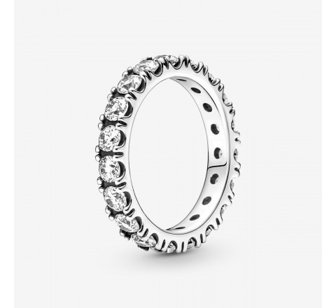 ANILLO PANDORA PLATA CIRCONITAS N?10 190050C01-50