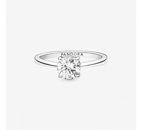ANILLO PANDORA PLATA CON CIRCONITA Nº14 190052C01-54