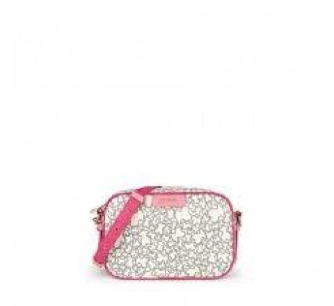 BANDOLERA TOUS 095900703 K MINI BEIGE-FUCSIA