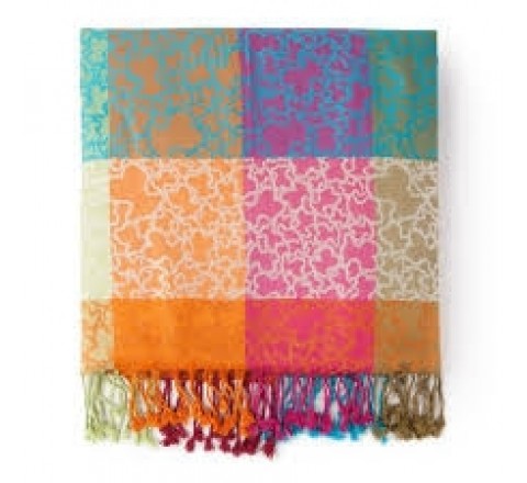 FOULARD TOUS 695920150 205X75 CUADRADOS KAOS UNICO