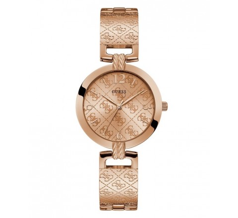 RELOJ GUESS W1228L3 ACERO CHAPADO ROSADO