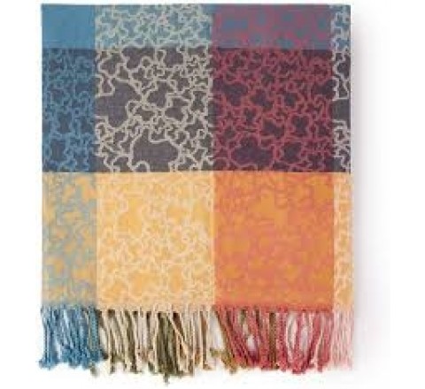 FOULARD TOUS 695920157 205X75 CUADRADOS KAOS JEANS