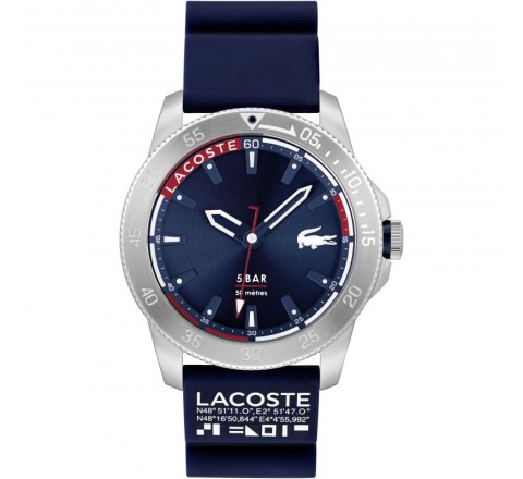 RELOJ CABALLERO LACOSTE ACERO SUMERGIBLE 2011202