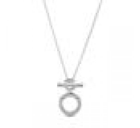 COLGANTE PANDORA LETRA T  399039C01-45 PLATA