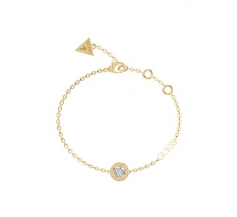 PULSERA GUESS ACERO DORADO CIRCONITA JUBB02246JWYGS