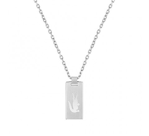 COLLAR LACOSTE ACERO CABALLERO 2040079