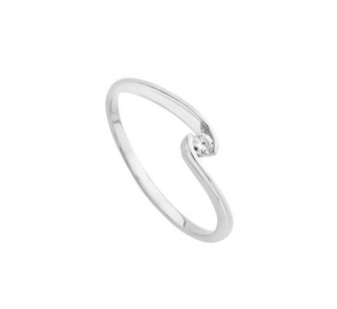 ANILLO ORO BLANCO DIAMANTE 2,35M ITEMPORALITY GRN-101-009-14