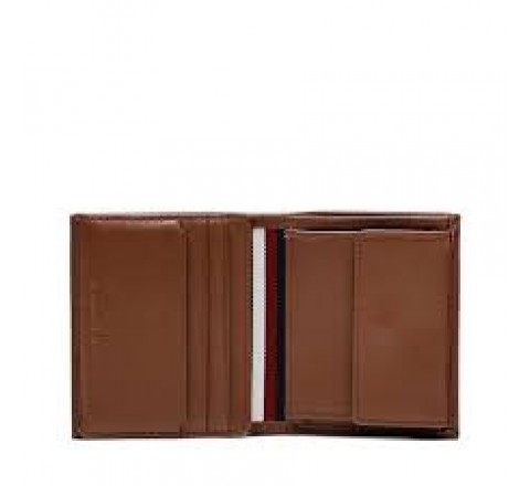 BILLETERA TOMMY HILFIGER TRIPLE MARRON AM0AM10992 GT8