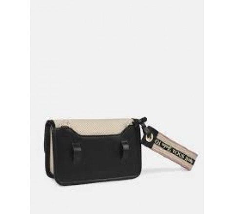 RI?ONERA TOUS 195890599 AUDREE T COTTON NATURAL-NEGRO