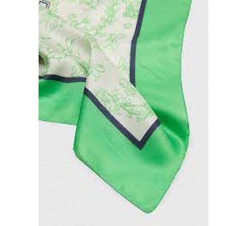 PAÑUELO TOMMY HILFIGER VERDE LOGO AW0AW14532 LWY