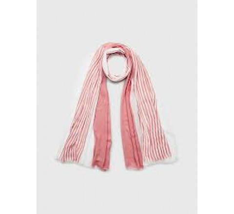 PAÑUELO TOMMY HILFIGER ROSA Y BLANCO AW0AW14539 TQS