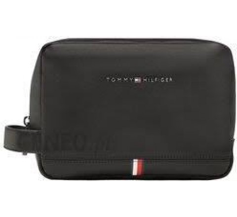 BOLSA ASEO TOMMY HILFIGER NEGRA CON LOGO AM0AM10971 BDS