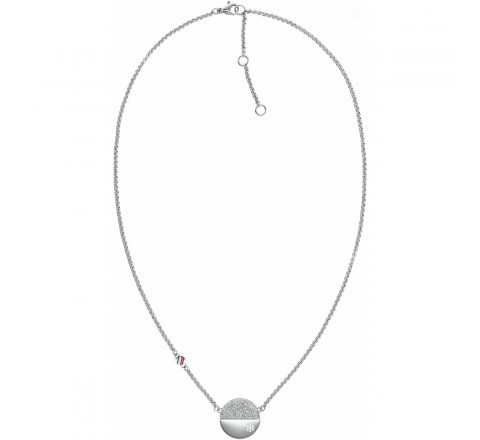 COLLAR TOMMY HILFIGER 2780458 ACERO LOGO Y TALLADO