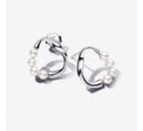 PENDIENTES PANDORA CIRCULO PERLAS CULTIVADAS 293276C01