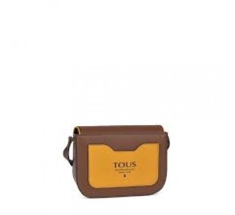 BANDOLERA TOUS 095900668 T ESSENTIAL MARRON-MOSTAZA