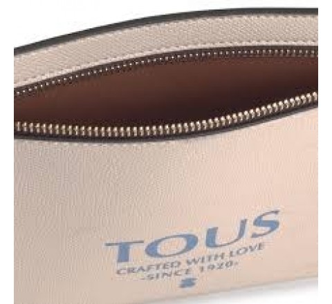CLUTCH TOUS 095900688 T ESSENTIAL BEIGE-MARRON