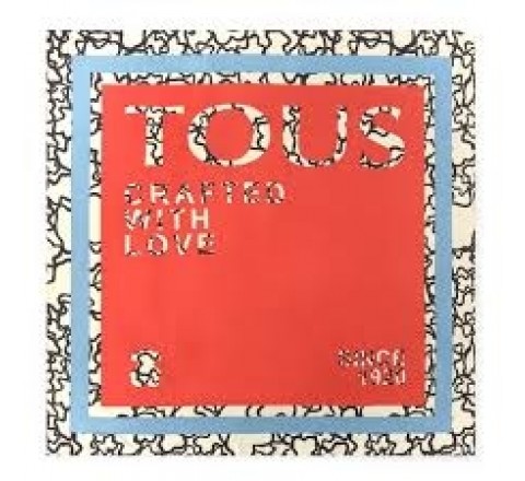 FOULARD TOUS 095920520 120X120 CRAFTED NARANJA