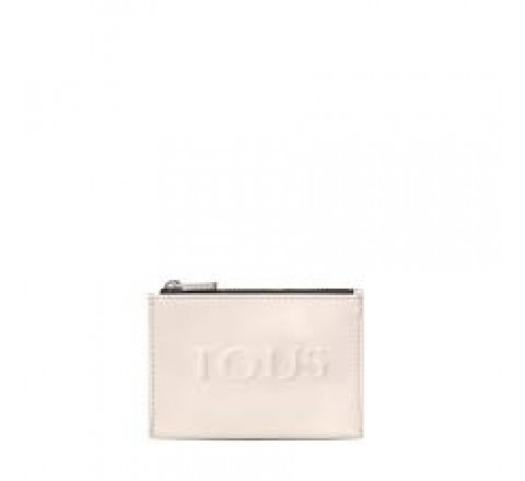 TARJETERO-MONEDERO TOUS 095970788 DORP TOUS BLANCO-NEGRO
