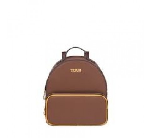 MOCHILA TOUS 095900670 T ESSENTIAL MARRON-MOSTAZA