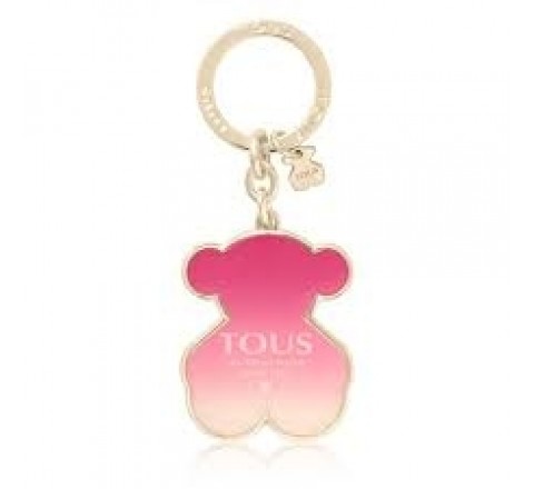 LLAVERO TOUS 095970849 OSO CRAFTED LOGO ROSA