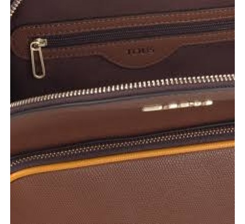 MOCHILA TOUS 095900670 T ESSENTIAL MARRON-MOSTAZA