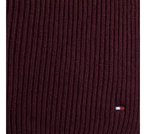 BUFANDA TOMMY HILFIGER AMOAM06546 XIH ALGODON BURDEOS