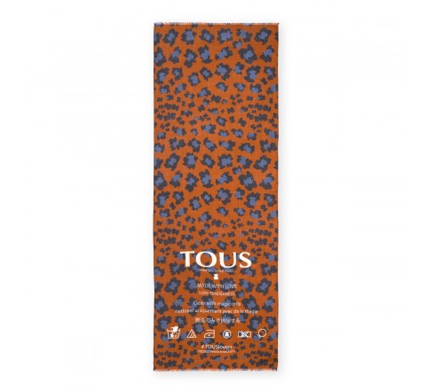 TOUS PAÑUELO 995920243 200X700 NARANJA