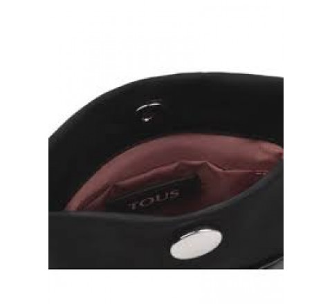 MINI BOLSO TOUS COLGANTE EMPIRE SOFT NEGRO 195960619