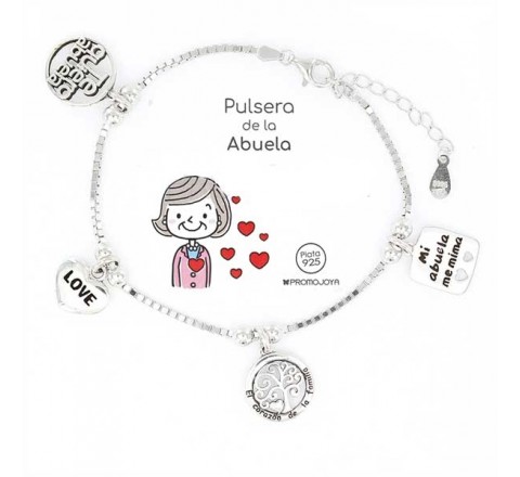 PULSERA PROMOJOYA 9102852 PLATA ABUELA CADENA VENECIANA