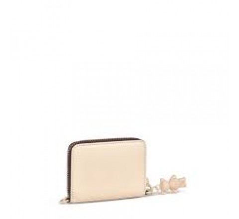 MONEDERO COLGANTE TOUS M TOP BEIGE 195960700