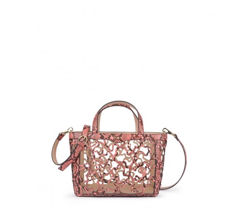 BOLSO TOUS CAPAZO 995900610 SHOCK WILD ROSA