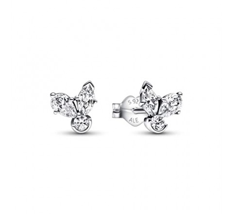 PENDIENTES PANDORA PLATA HERBARIO CIRCONITA 292406C01