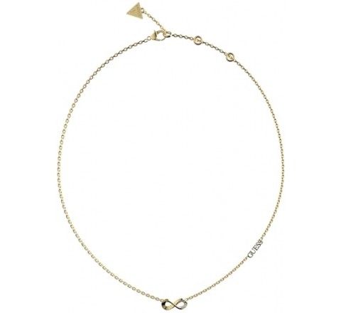 COLGANTE GUESS INFINITO ACERO DORADO JUBN03400JWYGT-U